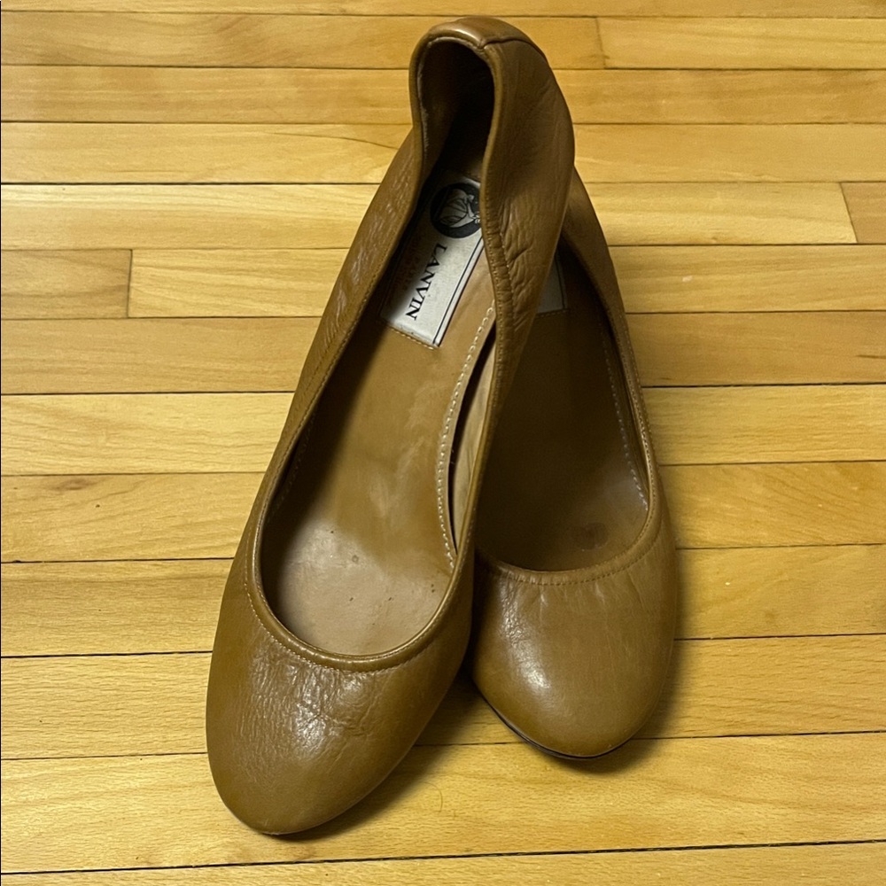 Lanvin Women's Brown Leather heels